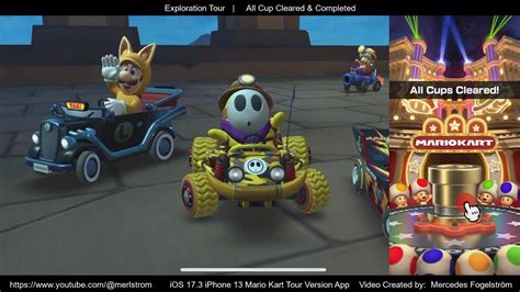 Mario Kart Tour Exploration Tour Cat Peach Cup Bonus Challenges Vs