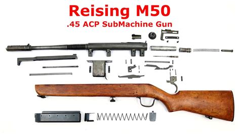 Reising M Smg Disassembly Assembly Youtube