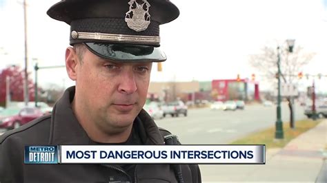 These Are The Most Dangerous Intersections In Metro Detroit Youtube