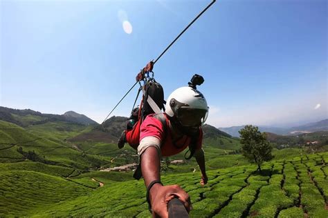 Longest Zipline in India - Munnar - Today’s offer Rs.3999 ( 14 % off)