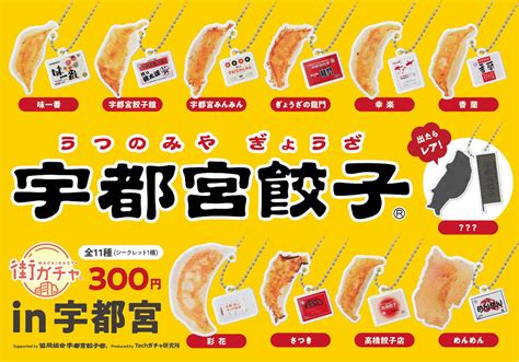 本場餃子のまち『宇都宮餃子®︎』の街ガチャが登場！ 株式会社ソニックジャムのプレスリリース