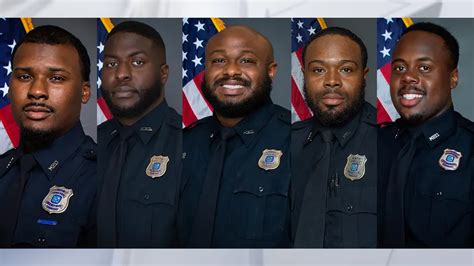 Five Former Memphis Police Officers Charged With Federal Civil Rights