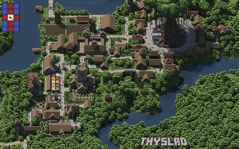 Minecraft medieval city map - klklhalo