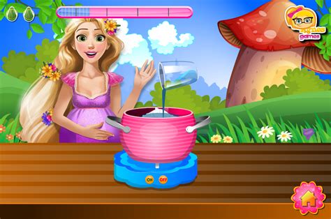 Pregnant Rapunzel Sushi Cravings - Play Online on Flash Museum 🕹️