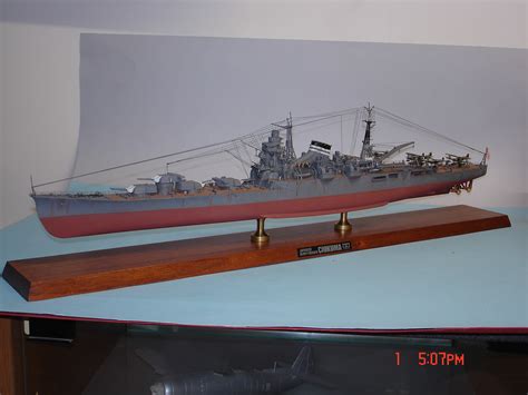 Chikuma Tamiya 1350 Ijn Heavy Cruiser Finished Page 3 Non