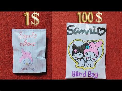 Vs Blind Bag Sanrio Edition Asmr Tutorial Blind Bag