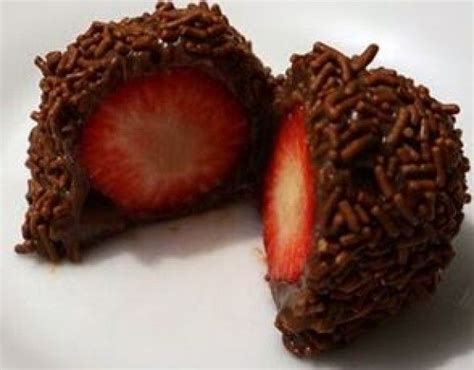 Brigadeiro Recheio De Morango Receitas De Comidas