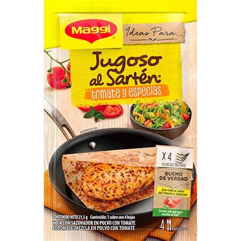 Maggi Jugoso Al Sart N Tomate Y Especias Recetas Nestl