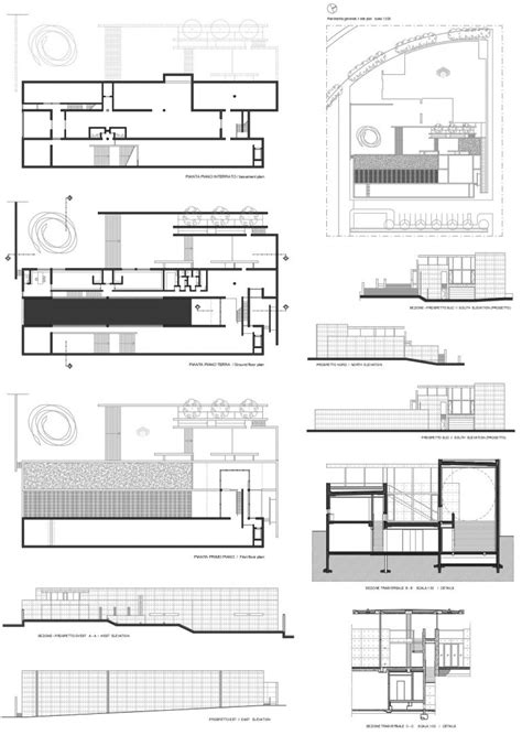 Pulitzer Art Foundation Plan Sketch Wikiarquitectura