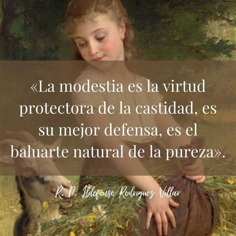 Modestia Castidad Pureza Recato Pudor Practica Todo Eso En Caso De