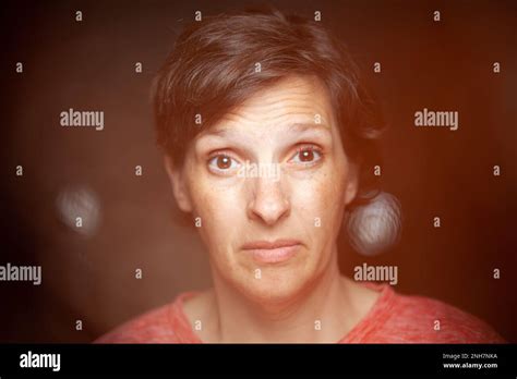 Woman Behind Sheer Curtain Hi Res Stock Photography And Images Alamy