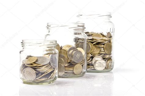 Jar of coins — Stock Photo © kavita #2410869