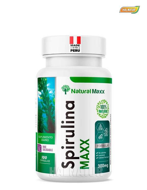 Espirulina Mg Capsulas Naturalmaxx Halnatur