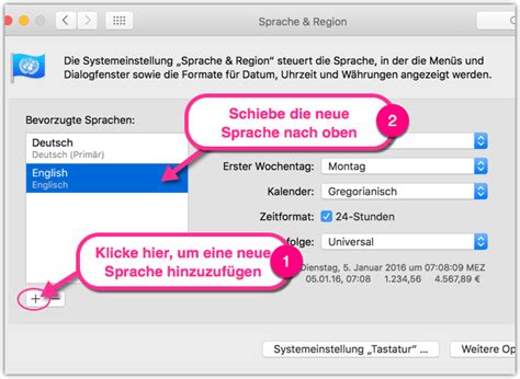 Mac Systemsprache ändern und Tastatursprachen hinzufügen TechMixx