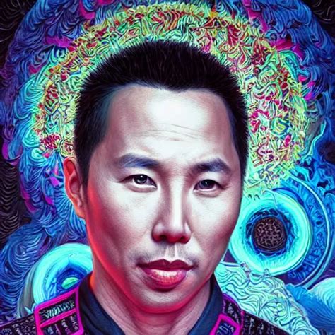 Portrait Of Donnie Yen Hyper Detailed Masterpiece Stable Diffusion