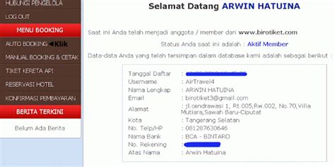 Panduan Booking Tiket Melalui Menu Auto Booking Cara Mudah Dan Murah