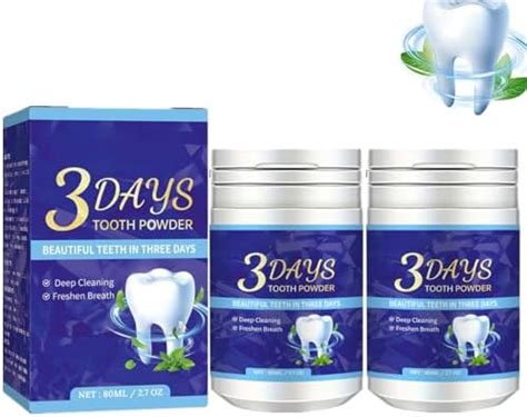 Amazon Days Teeth Powder Whitening In Pearl Probiotic Tooth