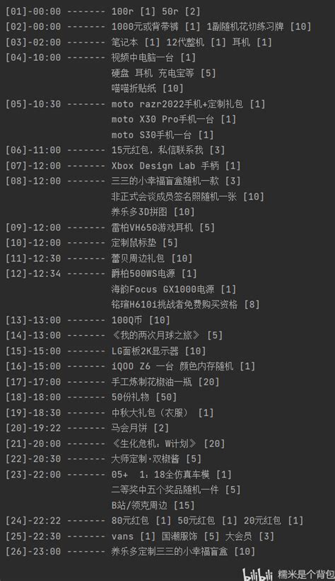 2022 09 10 互动抽奖and预约抽奖 哔哩哔哩