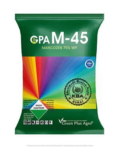 Form Powder Gpa M Mancozeb Wp Kg Hdpe Bag At Rs Kg In