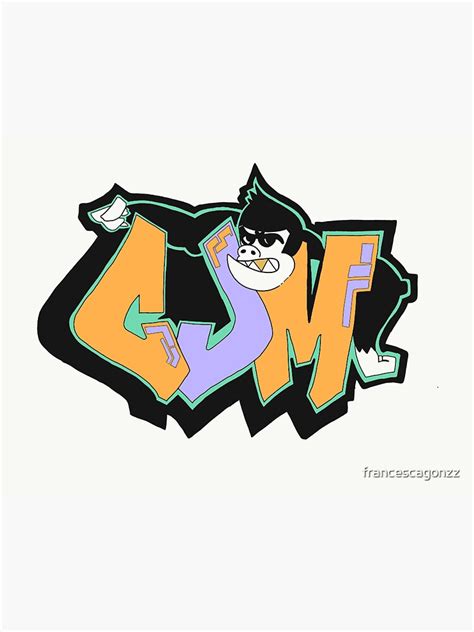 Cjm Sticker Sticker For Sale By Francescagonzz Redbubble