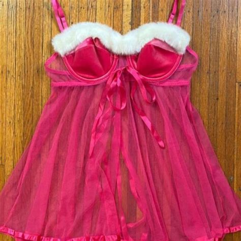 Intimates Sleepwear Hot Pink Y K Fembot Sheer Lingerie Too Poshmark