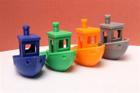 3d Printed Small Boat Benchy Glow In The Dark Available Etsy Uk