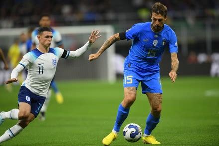 Francesco Acerbi Italyphil Foden England During Editorial Stock Photo