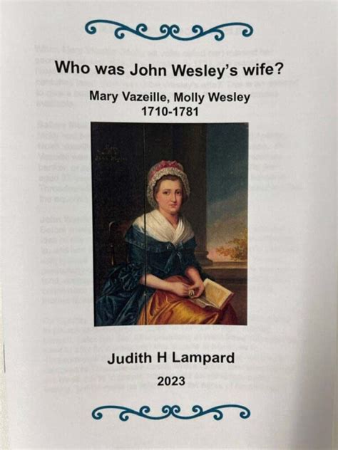 Who Was John Wesley S Wife Mary Vazeille Molly Wesley 1710 1781 By