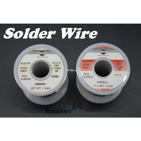 Original Kester Flux Core Solder Wire Mm Sn Pb Shopee Malaysia