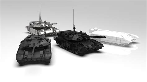 ArtStation - T-90MS | Game Assets