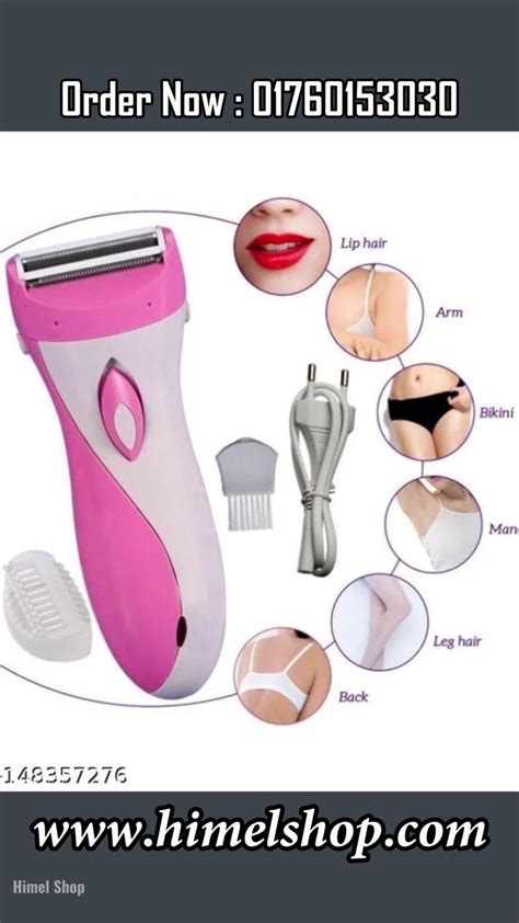 Kemei KM 3018 Electric Rechargeable Lady Shaver Hair Remover Epilator