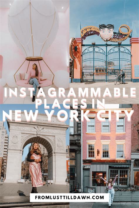 Most Instagrammable Places In Nyc With A Map Sarah Chetrit