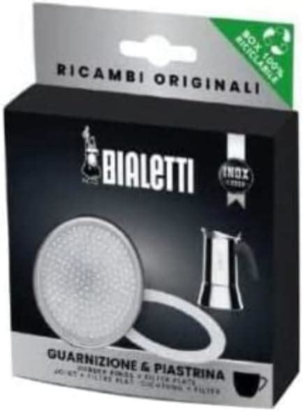 Amazon Bialetti 800413 Ricambi Includes 1 Gasket And 1 Plate