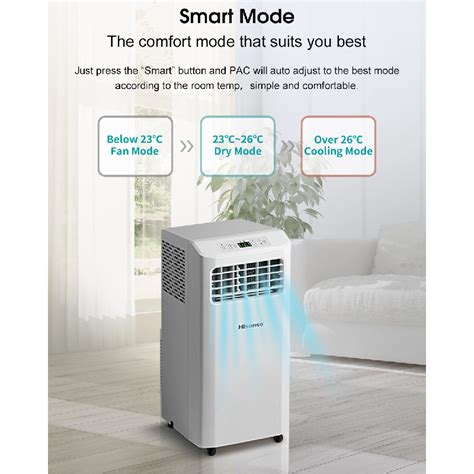 buy hisense  btu smart portable air conditioner ap crgkvs
