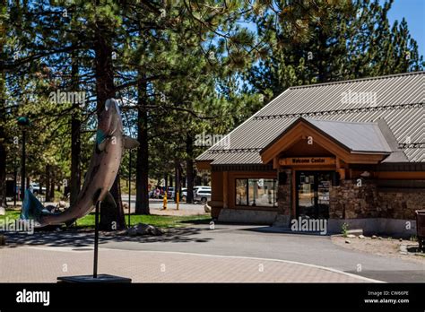 The Mammoth Lakes visitor center in Mammoth Lakes California August of 2012 Stock Photo - Alamy