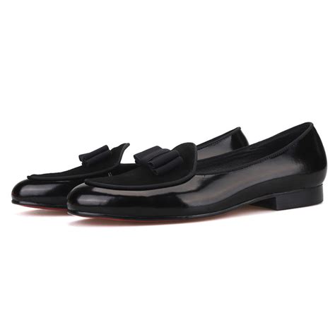 Women Plain Black Velvet Loafers - Merlutti