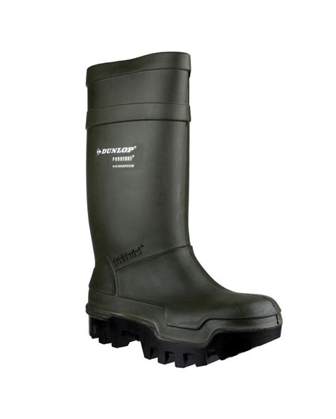 Dunlop Purofort Thermo Full Safety Wellingtons In Green For Men Lyst