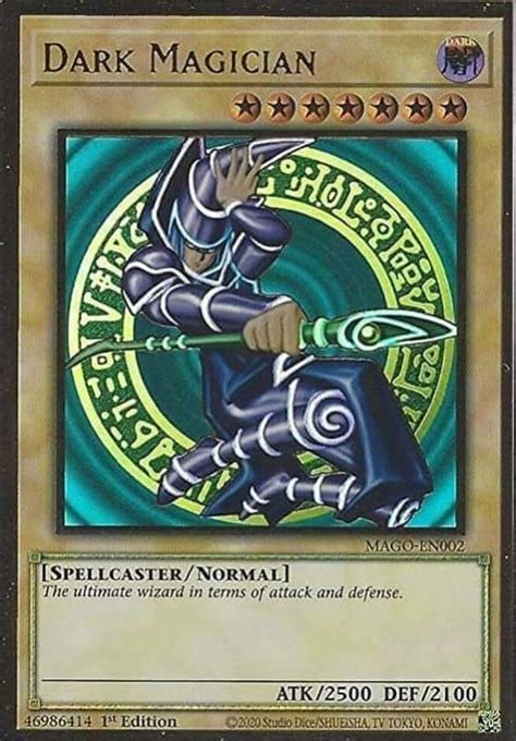 MAGO EN002 Dark Magician Silverbacks Cards