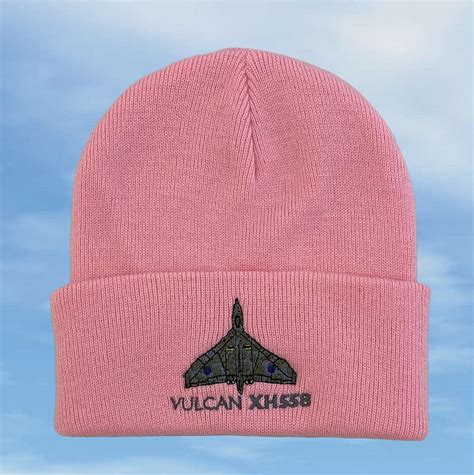 Vulcan Xh558 Pink Beanie Vulcan To The Sky