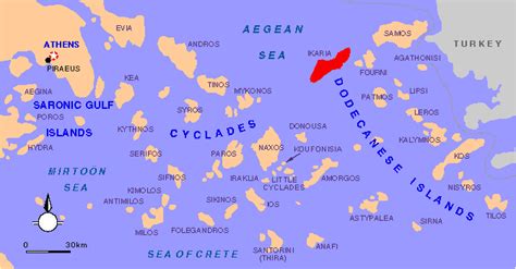 Ikaria Maps - Interactive, Nautical and Historical Maps of Island Ikaria