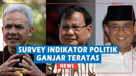 Elektabilitas Ganjar Prabowo Dan Anies Menurut Survei IPI YouTube