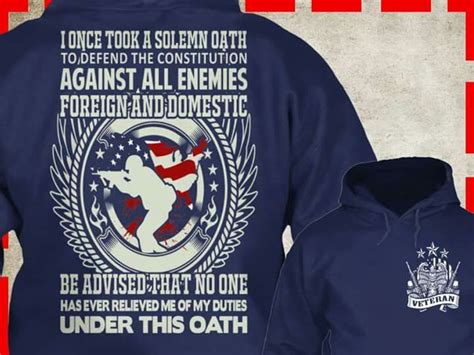 I Once Took A Solemn Oath To Defend The Constitution Against All