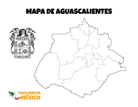 Mapas De Aguascalientes Descarga E Imrprime En Imagen O Pdf