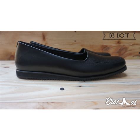 Jual Erasmas B Doff Sepatu Wanita Dinas Kantor Formal Tni