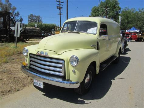 1950 Gmc Panel Truck Gmc Vans Chevy Van