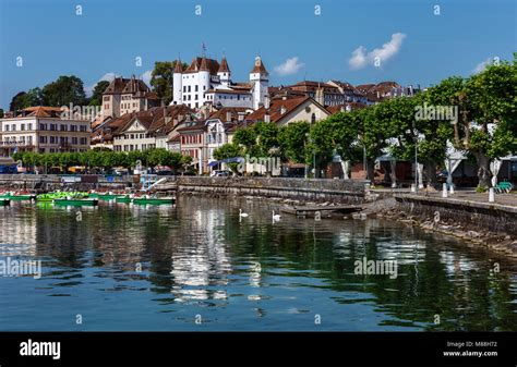 Nyon castle - Switzerland Stock Photo - Alamy