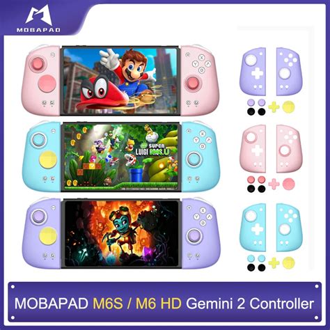 Mobapad M6s M6 HD Para Nintendo Switch Joystick Ajust Vel OLED