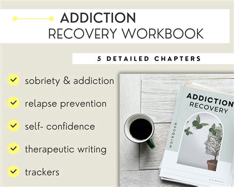 Sobriety Bundle Addiction Recovery Worksheets And Loving An Etsy