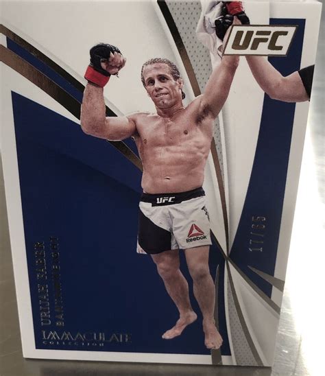 Panini Ufc Immaculate Collection Base Card Urijah Faber St