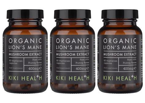 Organic Lion S Mane 60 Kapslar Kiki Health